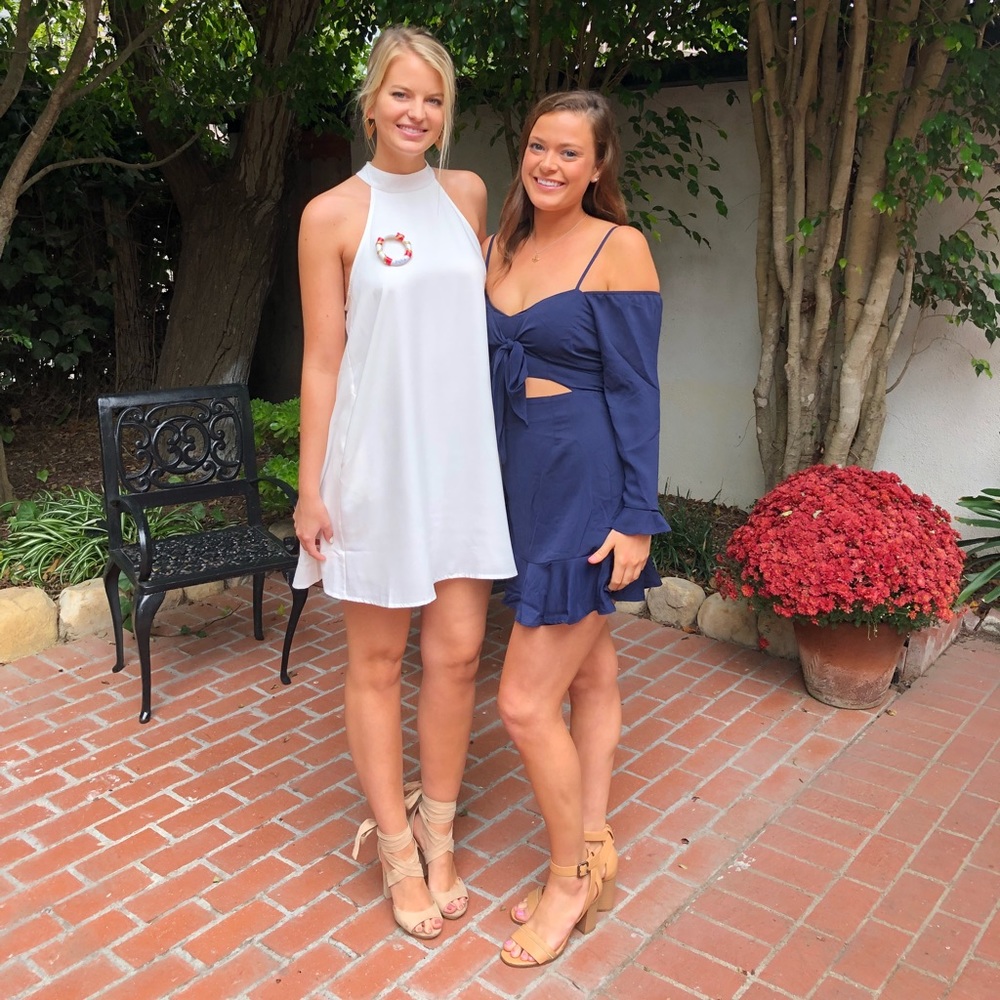 White Dress from Lulus!